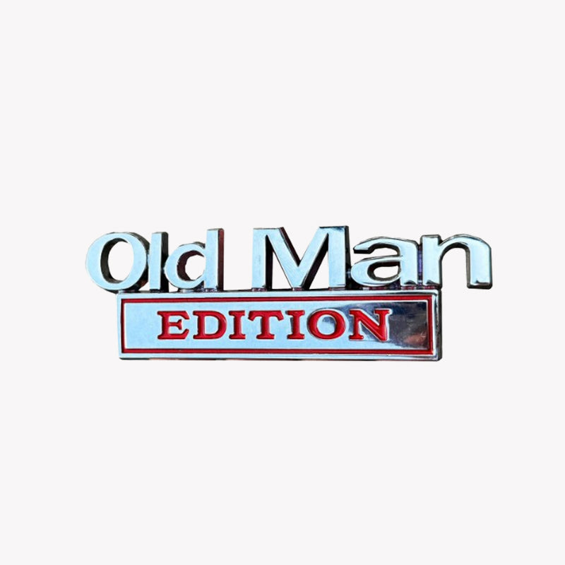 🚗 Old Man Edition - Auto-Emblem