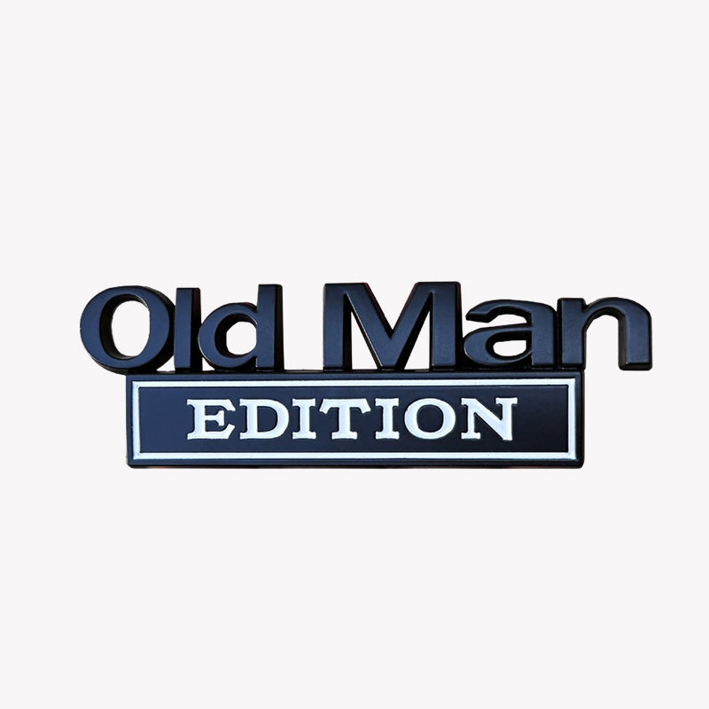 🚗 Old Man Edition - Auto-Emblem