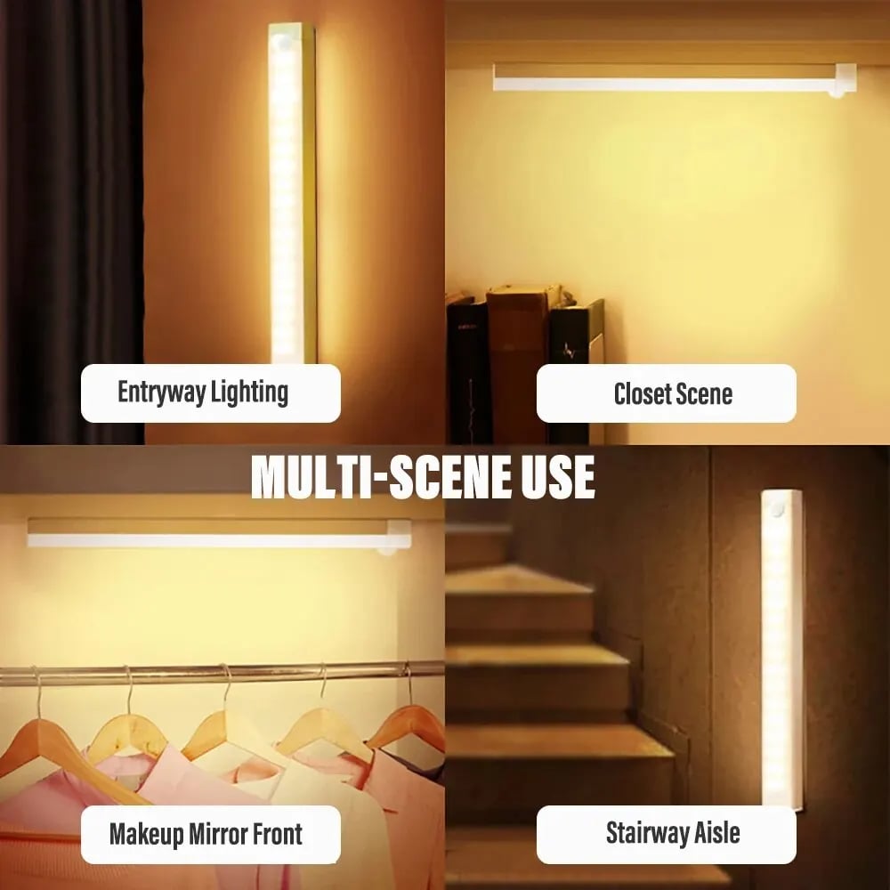 🔥ALE - Älykkäät magneettiset ladattavat LED-valot ilman iskunvaimennusta