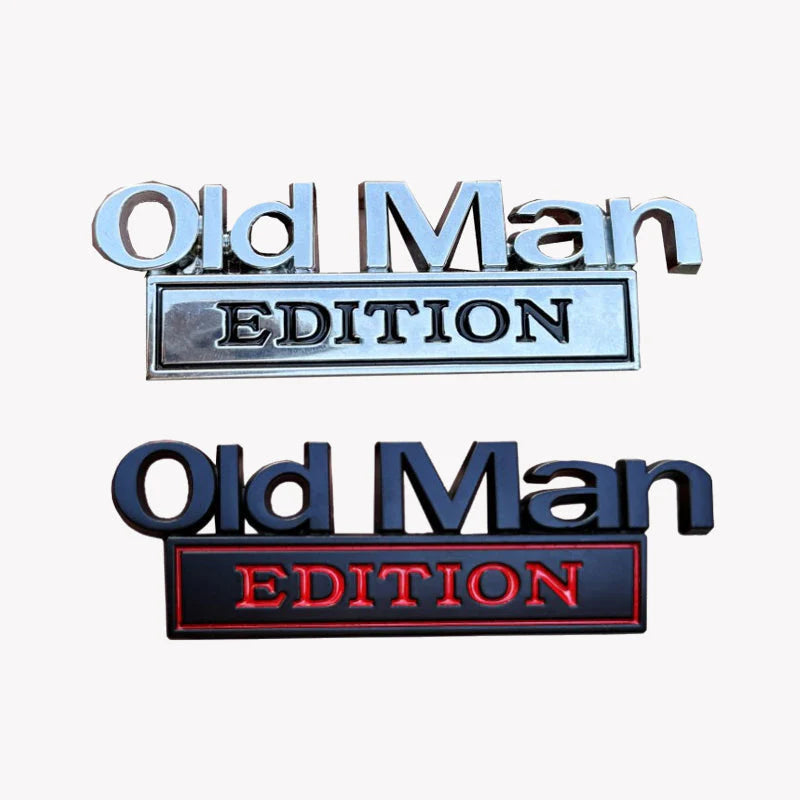 🚗 Old Man Edition - Auto-Emblem