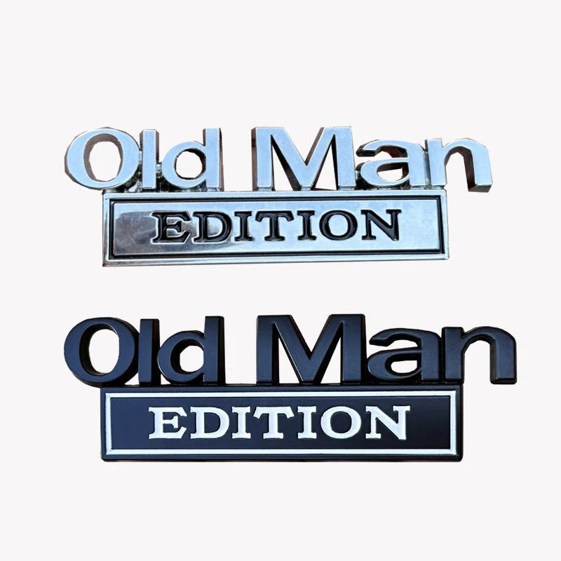 🚗 Old Man Edition - Auto-Emblem