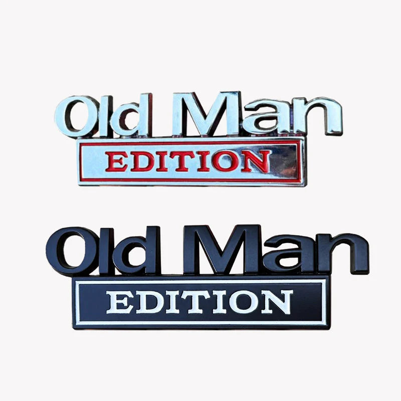 🚗 Old Man Edition - Auto-Emblem