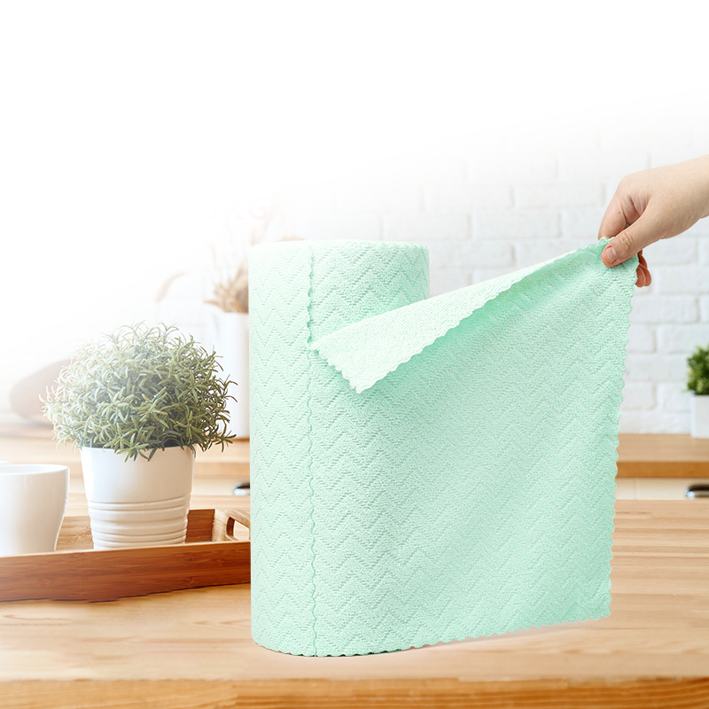 🧼🌀 Mikrokuitupuhdistusliinat rullassa