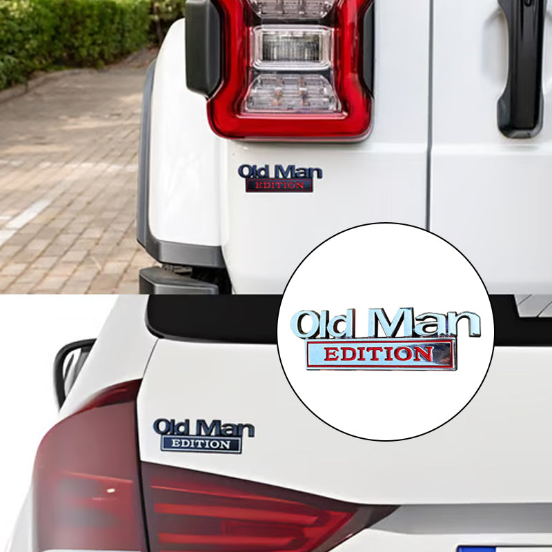 🚗 Old Man Edition - Auto-Emblem