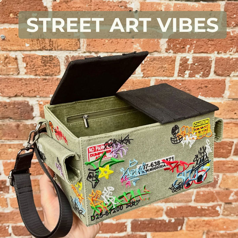 Urban Rebel Graffiti Crossbody -laukku 🎨🔥