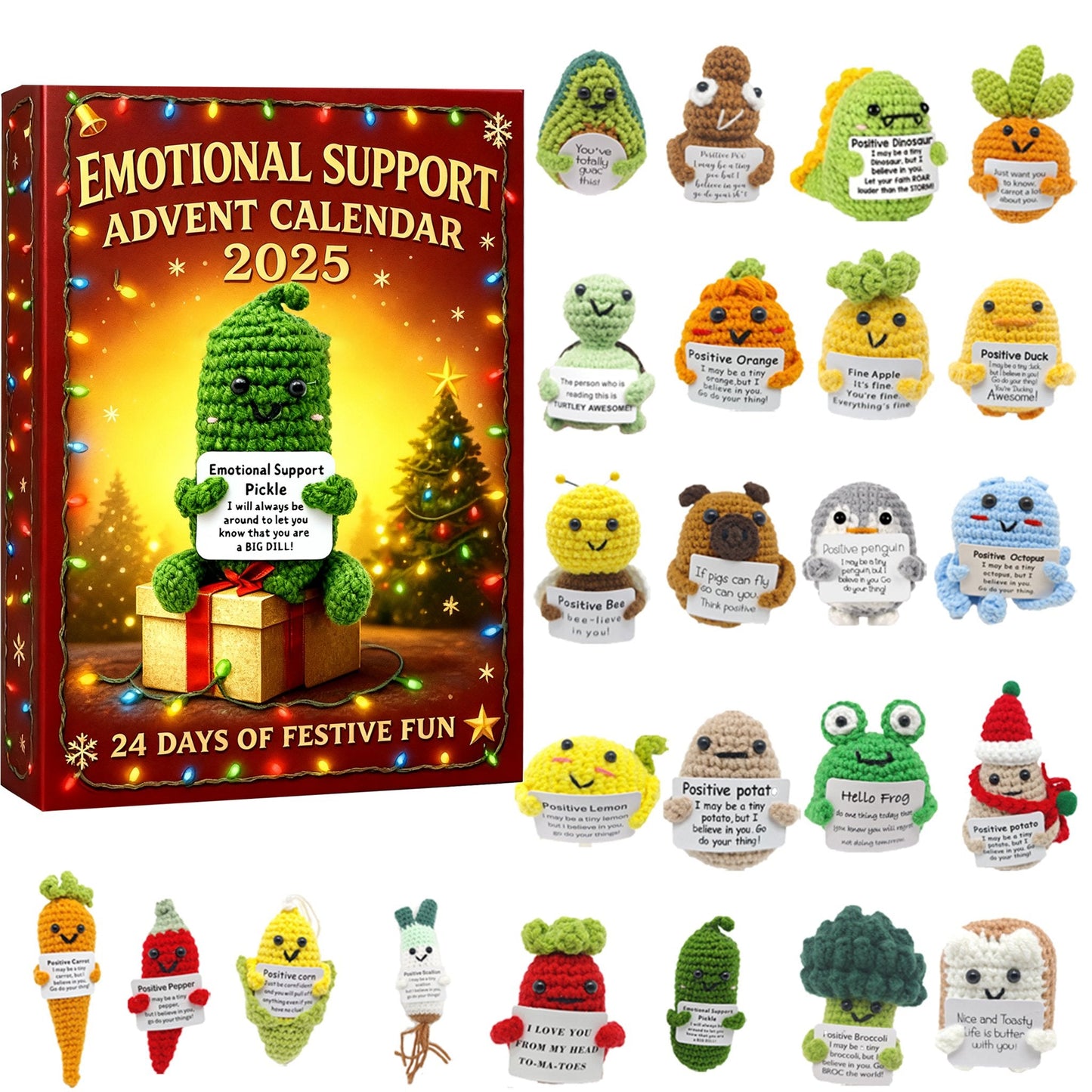 🎄EMOTIONAALINEN TUKI ADVENTTIKALENTERI 2025