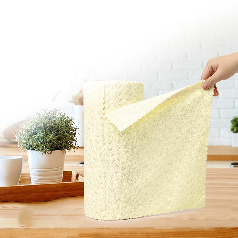 🧼🌀 Mikrokuitupuhdistusliinat rullassa