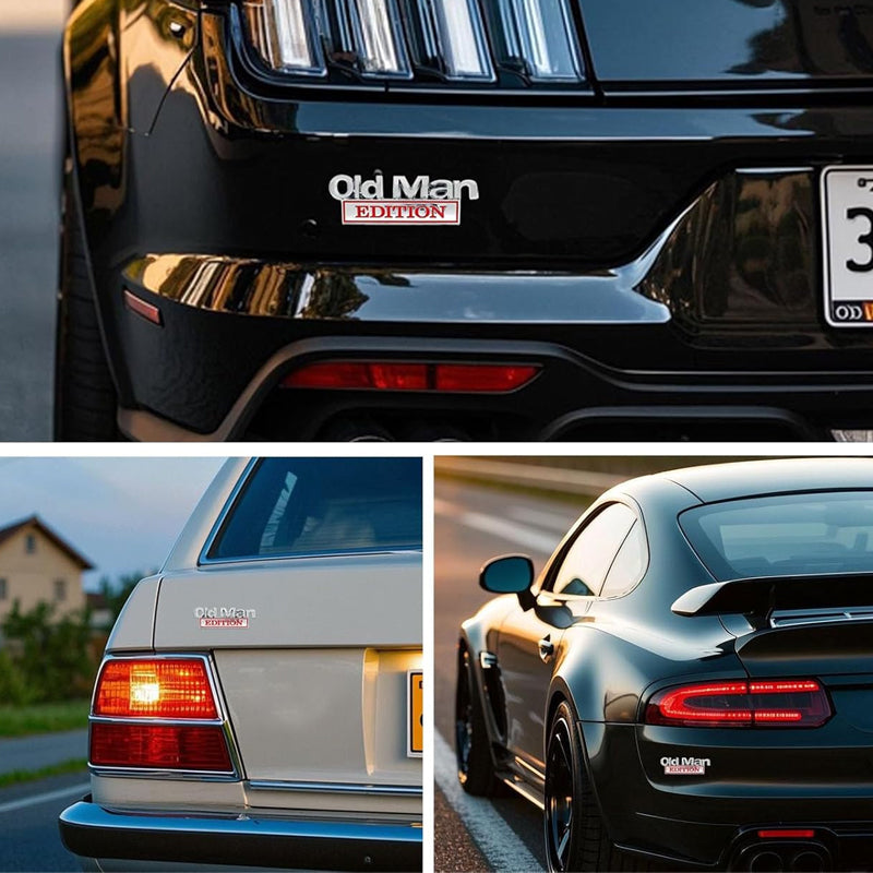 🚗 Old Man Edition - Auto-Emblem