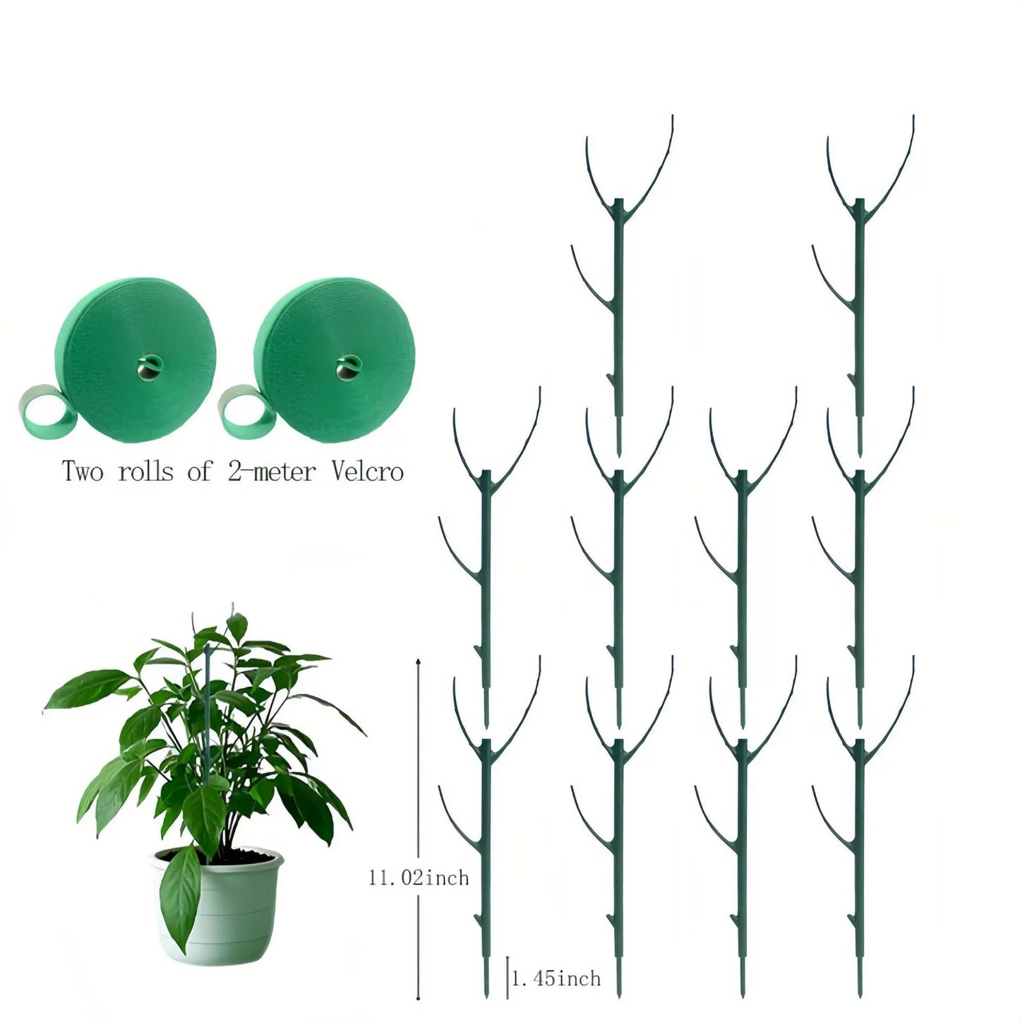 💕💖🌿Puutarhanhoitovihreiden kasvien tukikehys