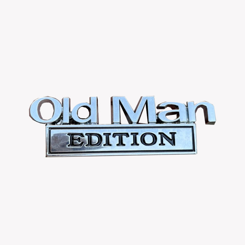 🚗 Old Man Edition - Auto-Emblem