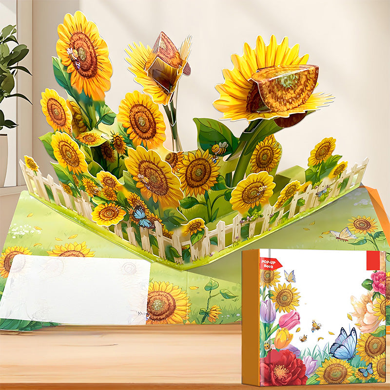 Pop-up-kirja eläinaiheilla lapsille