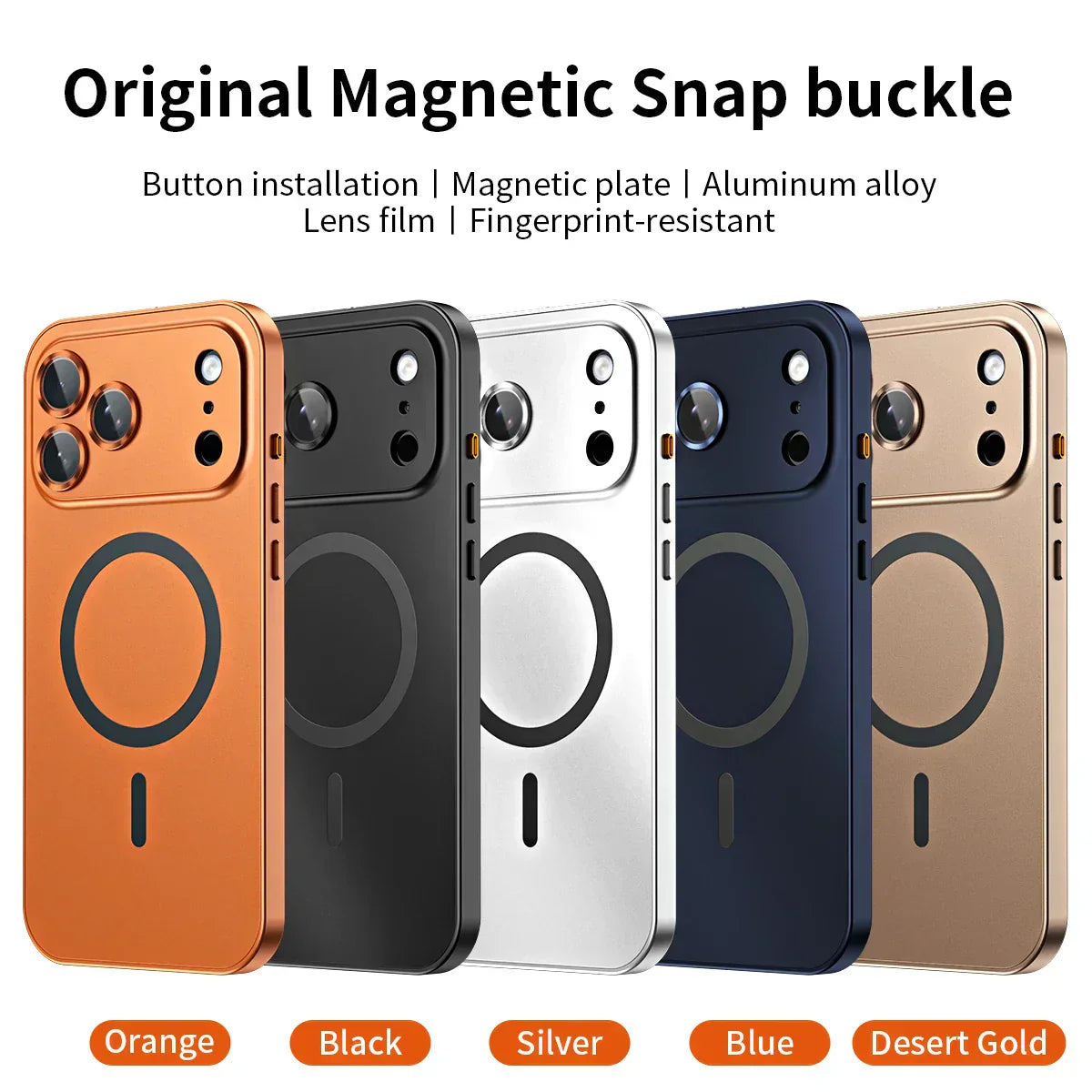 ✨17-13🔥Magneettinen alumiinikehys kotelo iPhone