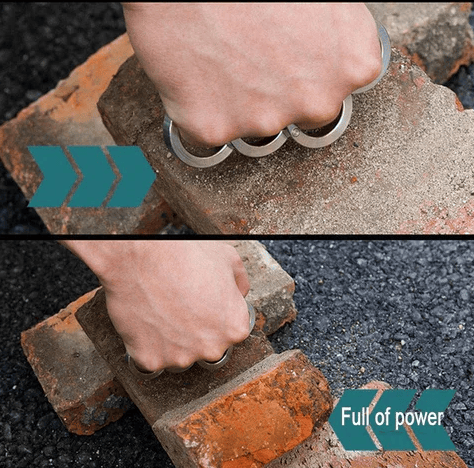 Ruostumattomasta teräksestä valmistettu ulkokäyttöön tarkoitettu käännettävä taittuva rengas (4 kpl)