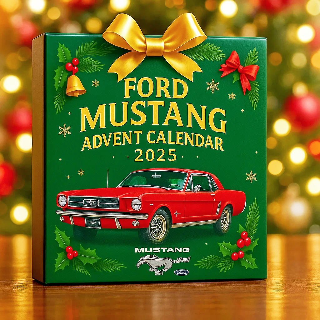🎄2025 Mustang-joulukalenteri