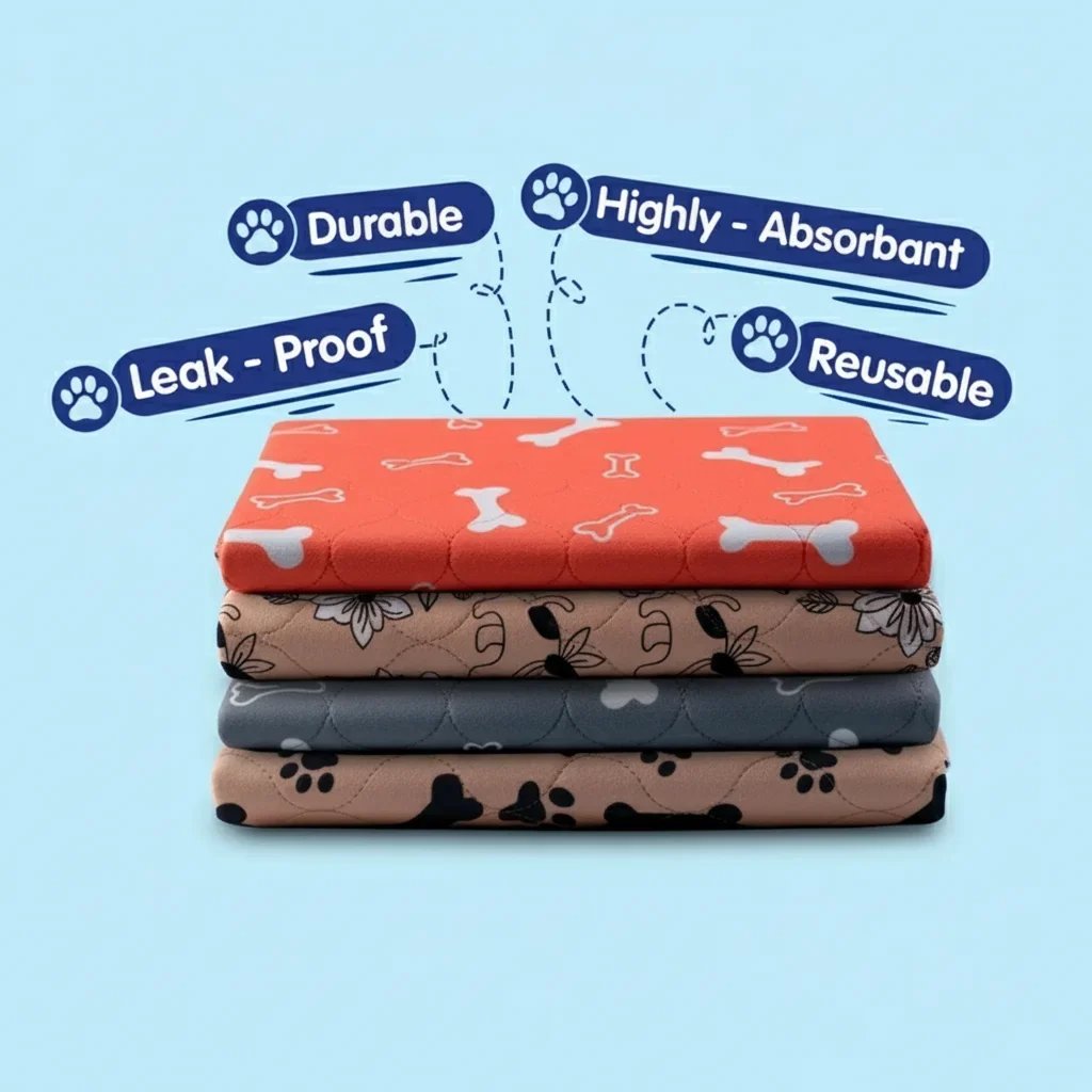 Painettu lemmikkien vaippapehmuste