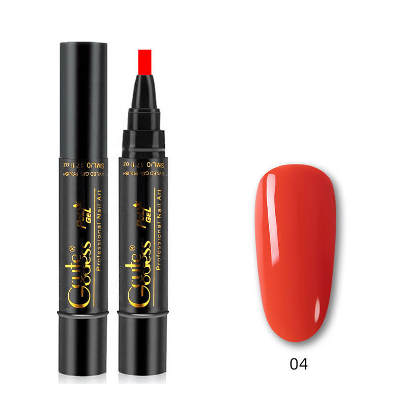 Yhden Vaiheen Liima, Kolme-in-one-kynsilakkageelikynä