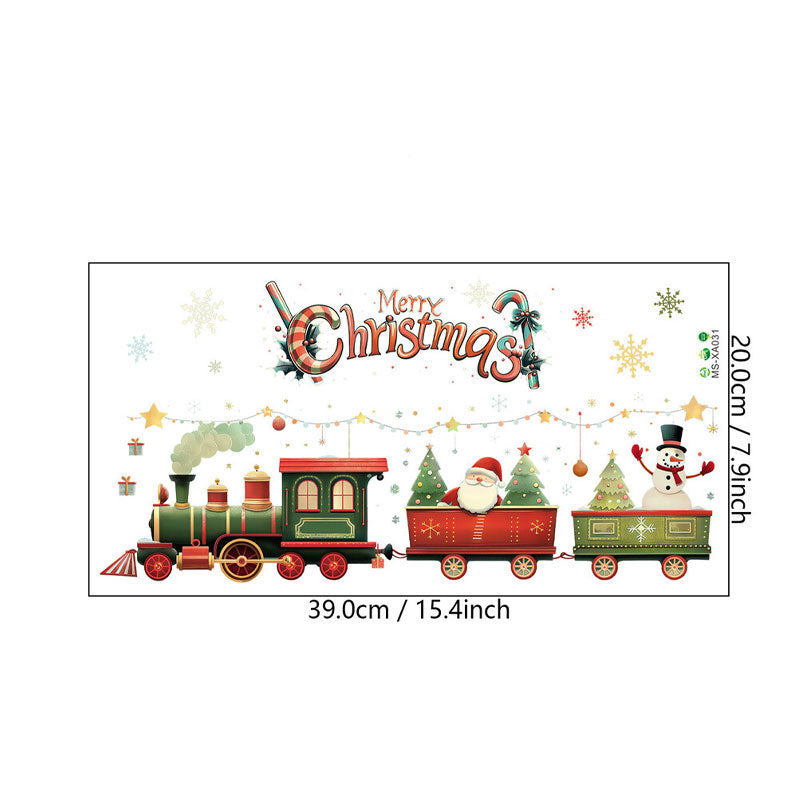 🎅✨ Jouluikkunatarrat - Luo juhlava tunnelma kotiisi!