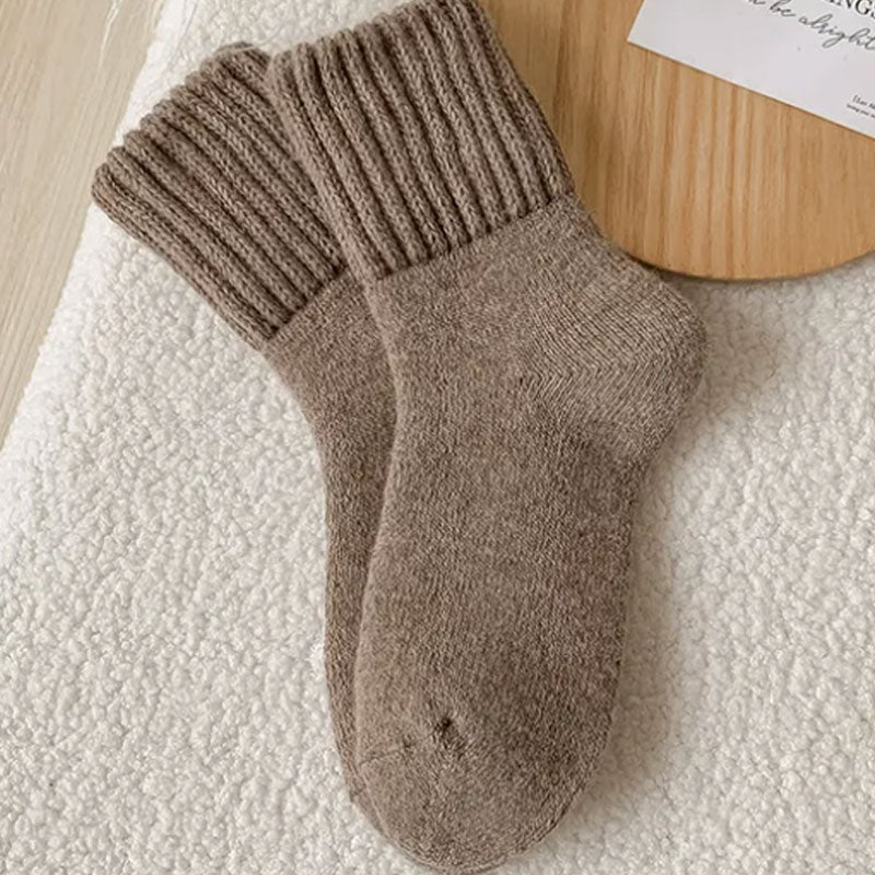 🧦 Lämmittävät villasukat, keskipitkät