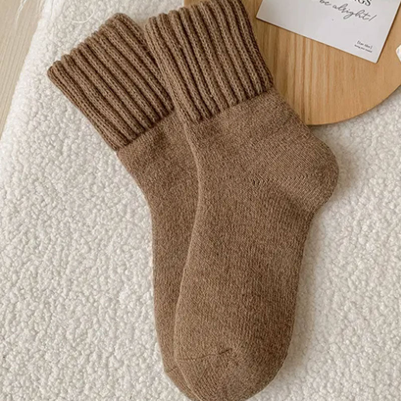 🧦 Lämmittävät villasukat, keskipitkät