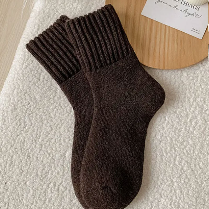 🧦 Lämmittävät villasukat, keskipitkät