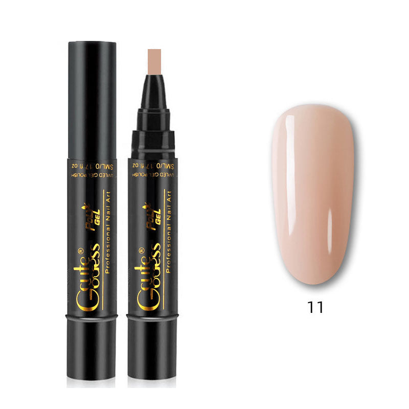 Yhden Vaiheen Liima, Kolme-in-one-kynsilakkageelikynä