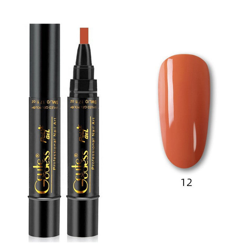 Yhden Vaiheen Liima, Kolme-in-one-kynsilakkageelikynä