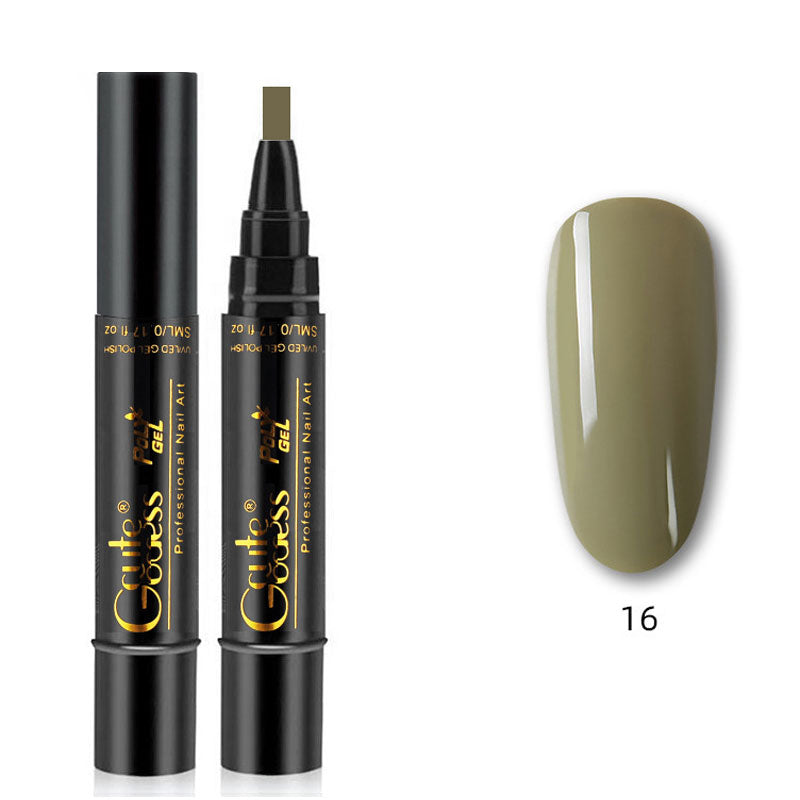 Yhden Vaiheen Liima, Kolme-in-one-kynsilakkageelikynä