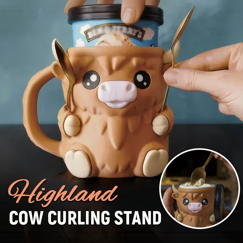 Ferdinand Highland Cow -jäätelöpaketin pidike