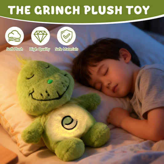 💚Pehmeä Grinch-pehmo – Söpö Ystävä ja Unilelu 🎁