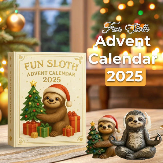 🦥🎄 Hauska laiskiainen-joulukalenteri 2025