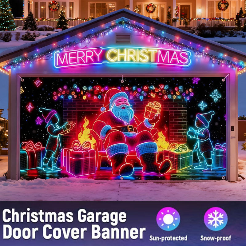 🔥UV-fluoresoiva Joulubanneri – Täydellinen tausta Pikkujouluihisi!🎄-🏆 Ajankohtainen tarjous ⚡💥