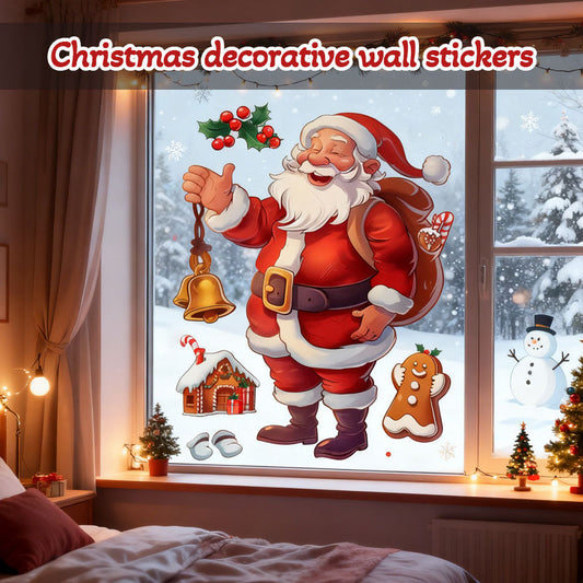 🎅✨ Jouluikkunatarrat - Luo juhlava tunnelma kotiisi!