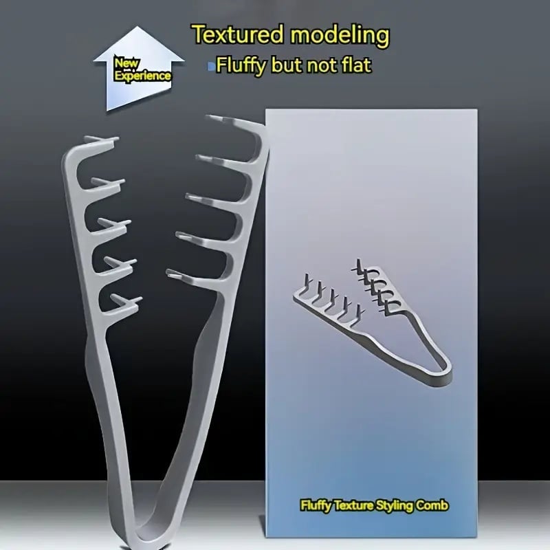 Teksturoitu muotoilukampa