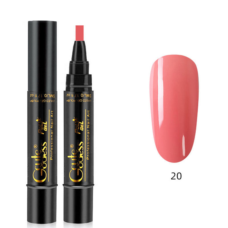 Yhden Vaiheen Liima, Kolme-in-one-kynsilakkageelikynä