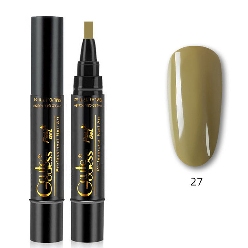 Yhden Vaiheen Liima, Kolme-in-one-kynsilakkageelikynä