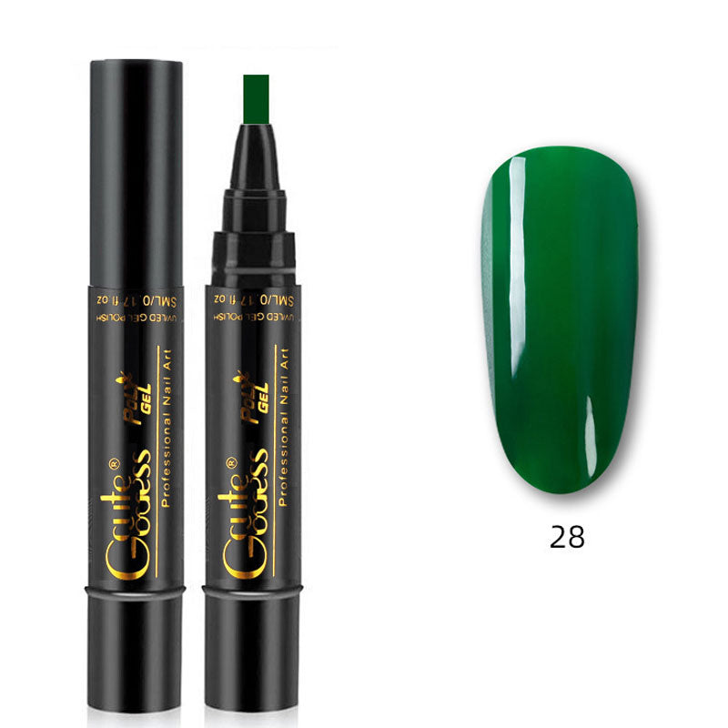 Yhden Vaiheen Liima, Kolme-in-one-kynsilakkageelikynä