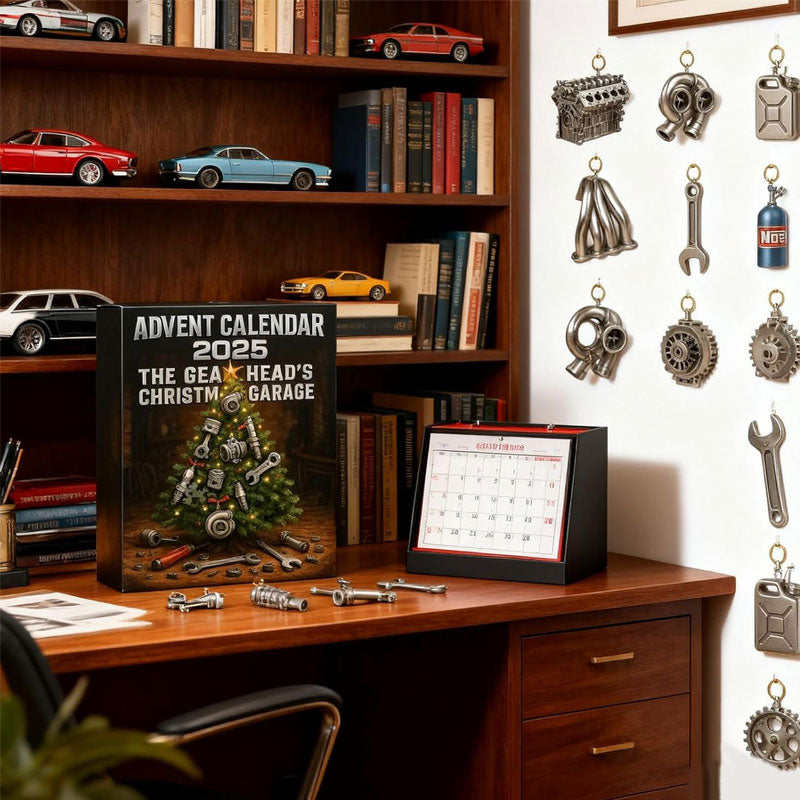 Gearheadin joulun autotallin joulukalenteri 2025 🔧🎄🚗