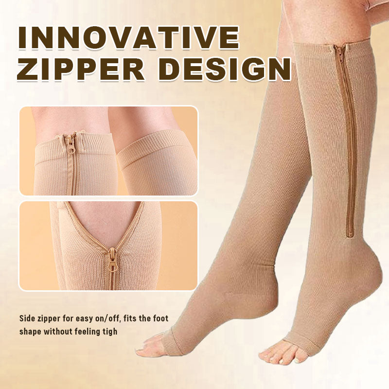 🏃‍♂️ גרבי ספורט עם רוכסן – נוחות, תמיכה וקלות בלבישה ובפשיטה