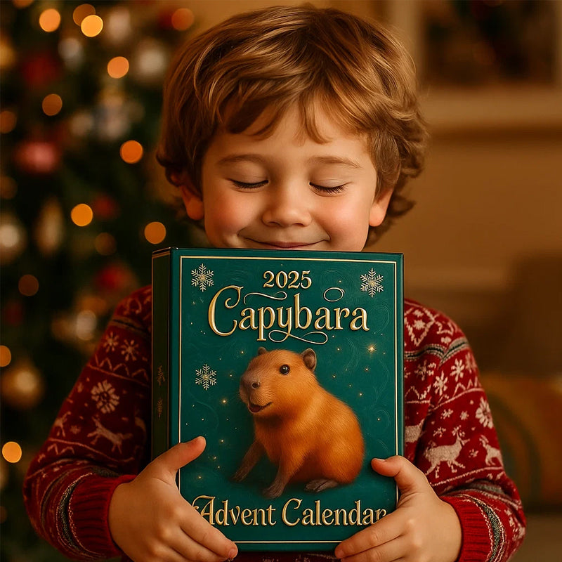 🐾 2025 Capybara-joulukalenteri — 24 päivää mukavia yllätyksiä 🎄✨