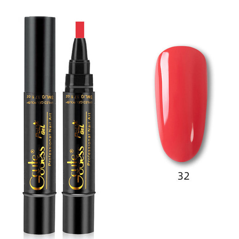 Yhden Vaiheen Liima, Kolme-in-one-kynsilakkageelikynä