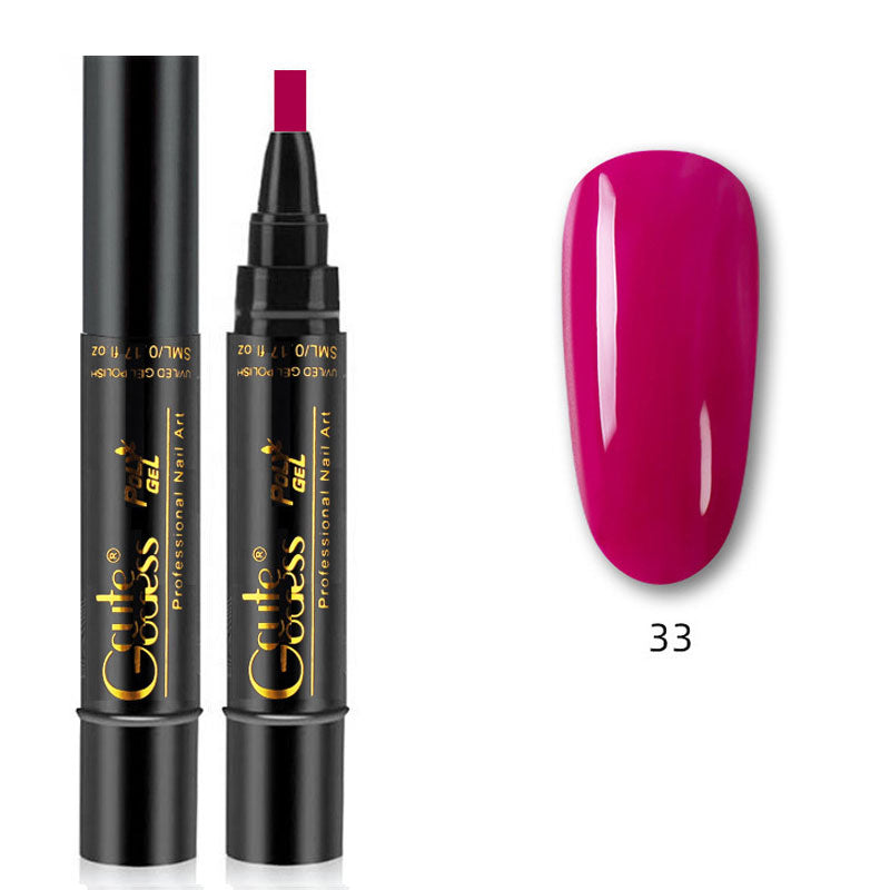 Yhden Vaiheen Liima, Kolme-in-one-kynsilakkageelikynä