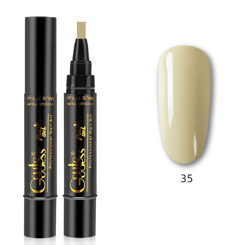 Yhden Vaiheen Liima, Kolme-in-one-kynsilakkageelikynä