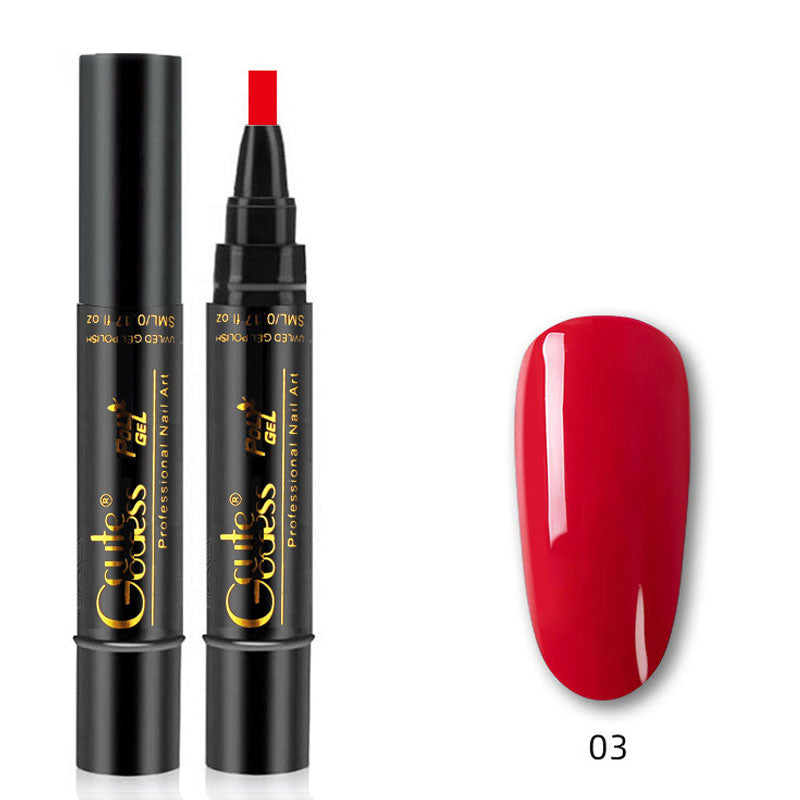 Yhden Vaiheen Liima, Kolme-in-one-kynsilakkageelikynä