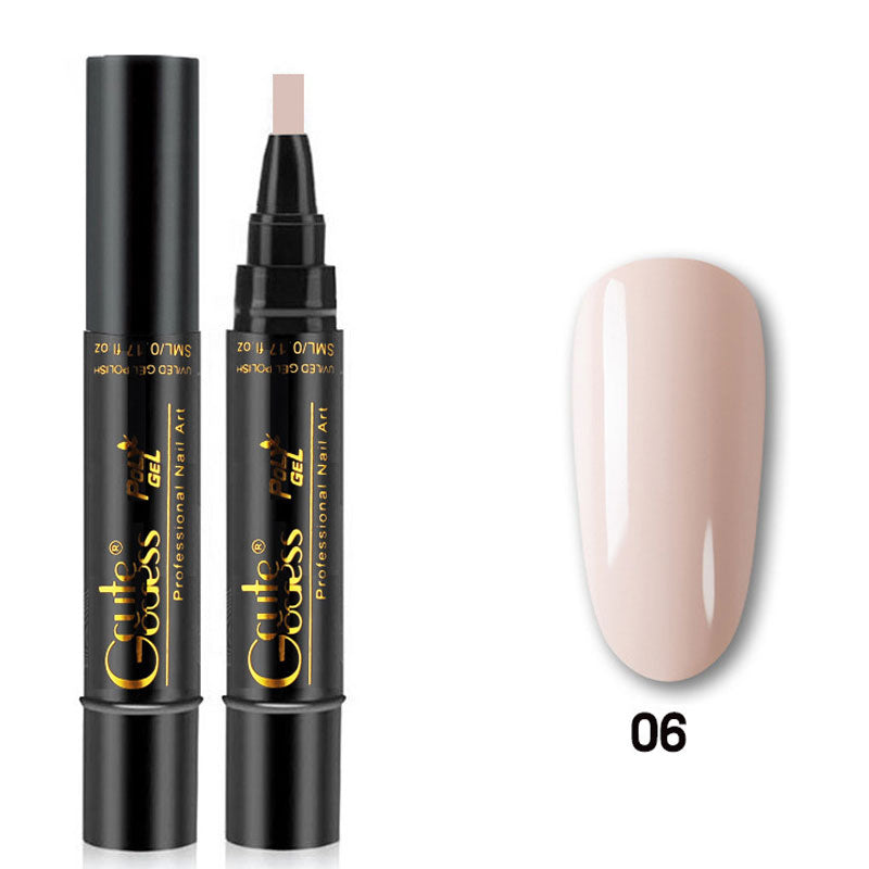 Yhden Vaiheen Liima, Kolme-in-one-kynsilakkageelikynä