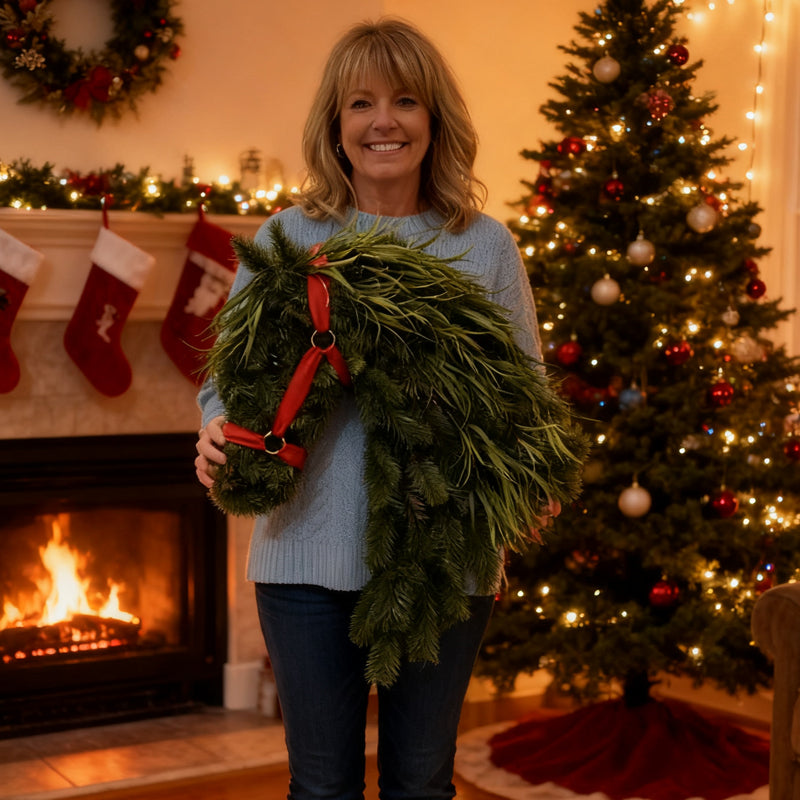 🐴Hevosen pään seppele ovelle