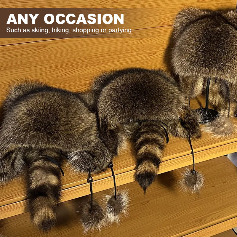 Imitaatio pesukarhun turkis lämmin hattu