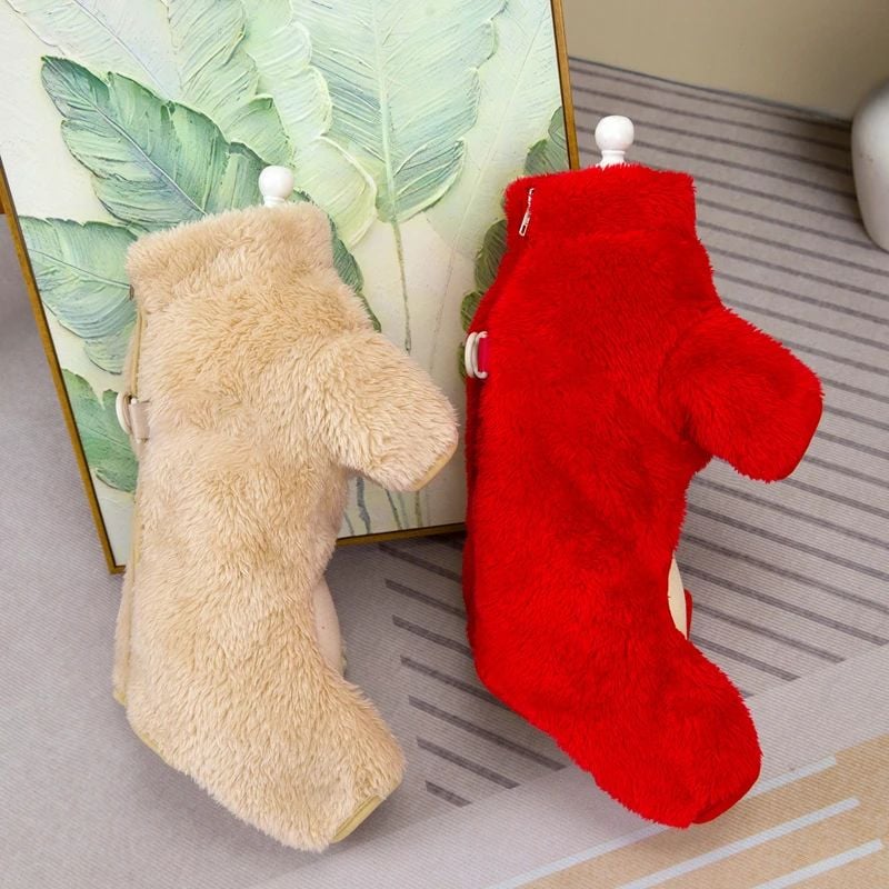 🐶Talvinen haalari, jossa vetoketju takana