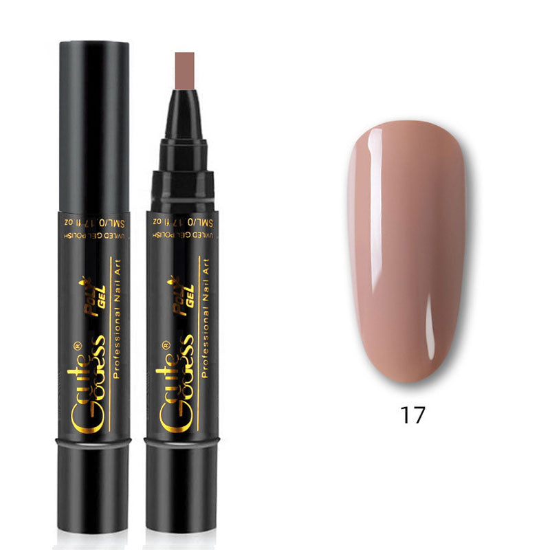 Yhden Vaiheen Liima, Kolme-in-one-kynsilakkageelikynä