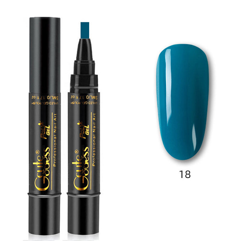 Yhden Vaiheen Liima, Kolme-in-one-kynsilakkageelikynä