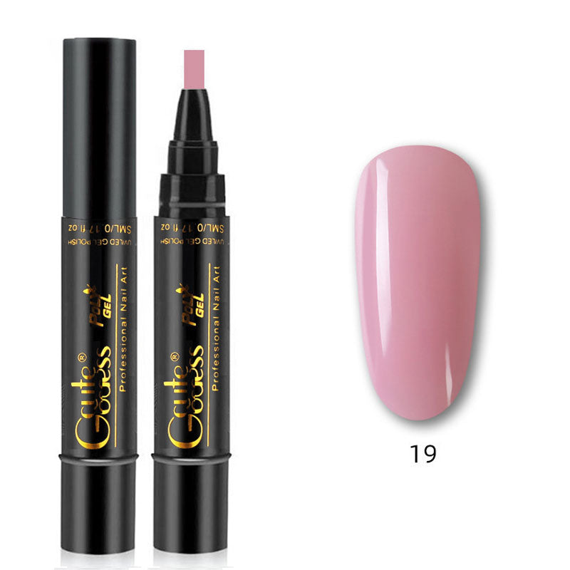 Yhden Vaiheen Liima, Kolme-in-one-kynsilakkageelikynä